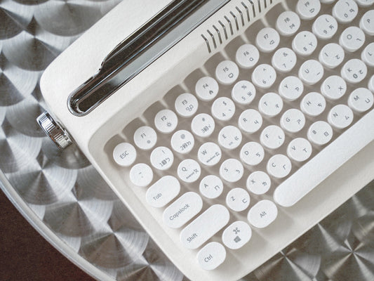 actto 復古打字機鍵盤 迷你款 - 繁中版